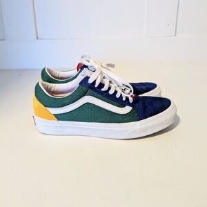 Vans Old Skool Yacht Club Women Size 7 Multicolor Sneakers